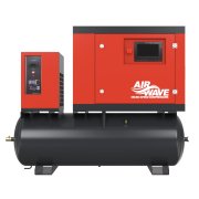 Airwave Micro-Speed MTD Variable Speed 17CFM - 6-10 Bar 200L Tank Mounted Compressor w/ Dryer 400V